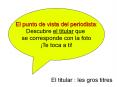 El punto de vista del periodista: PowerPoint PPT Presentation