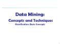 Data Mining:  Concepts and Techniques Classification: Basic Concepts PowerPoint PPT Presentation