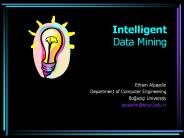 Intelligent Data Mining