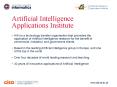 Artificial Intelligence Applications Institute PowerPoint PPT Presentation