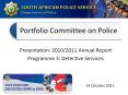 Presentation: 2010/2011 Annual Report PowerPoint PPT Presentation