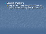 Essential Question:
