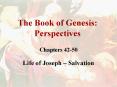 The Book of Genesis: Perspectives PowerPoint PPT Presentation