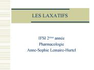 LES LAXATIFS