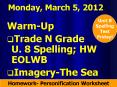 Monday, March 5, 2012 PowerPoint PPT Presentation