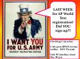 LAST WEEK for AP World Test registration! Did YOU sign up?? PowerPoint PPT Presentation