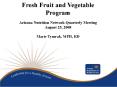 Fresh Fruit and Vegetable Program PowerPoint PPT Presentation