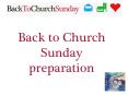 Back to Church Sunday preparation PowerPoint PPT Presentation