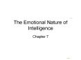The Emotional Nature of Intelligence PowerPoint PPT Presentation
