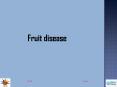 Fruit disease PowerPoint PPT Presentation
