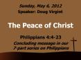 The Peace of Christ PowerPoint PPT Presentation