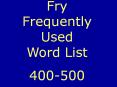 Fry Frequently Used Word List PowerPoint PPT Presentation