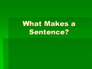 What%20Makes%20a%20Sentence?