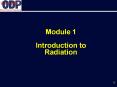 Module 1 Introduction to Radiation PowerPoint PPT Presentation
