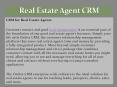 Real Estate Agent CRM PowerPoint PPT Presentation