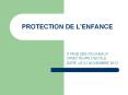 PROTECTION DE L PowerPoint PPT Presentation