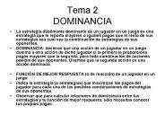Tema 2 DOMINANCIA