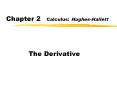 Chapter%202%20%20Calculus:%20Hughes-Hallett PowerPoint PPT Presentation