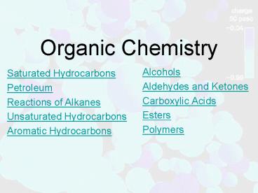Organic Chemistry