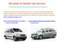 Nashik Mumbai Taxi Service PowerPoint PPT Presentation