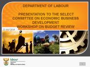 CHIEF DIRECTORATE OF COMMUNICATION