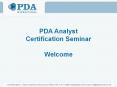 PDA Seminar PowerPoint PPT Presentation