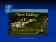 New College of Florida PowerPoint PPT Presentation