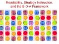 Readability, Strategy Instruction, and the B-D-A Framework PowerPoint PPT Presentation