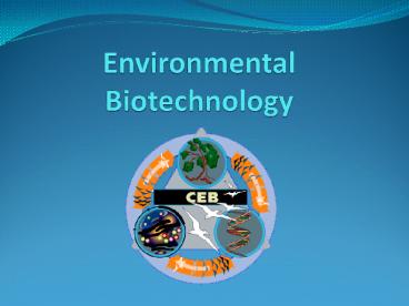 Environmental Biotechnology