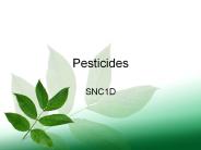 Pesticides