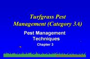 Turfgrass Pest Management (Category 3A)