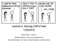 Lecture 5: Solving CSPs Fast! PowerPoint PPT Presentation