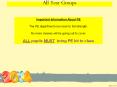 All Year Groups PowerPoint PPT Presentation