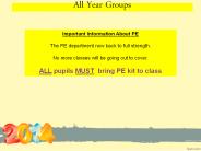All Year Groups