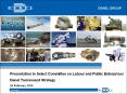 Presentation to Select Committee on Labour and Public Enterprises Denel Turnaround Strategy 26 February 2014 PowerPoint PPT Presentation