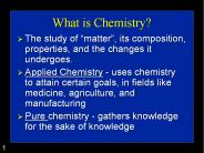 What is Chemistry?