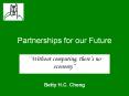 Partnerships for our Future PowerPoint PPT Presentation
