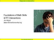 Foundations of Math Skills