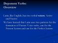 Deponent Verbs: Overview PowerPoint PPT Presentation
