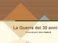 La Guerra dei 30 anni PowerPoint PPT Presentation