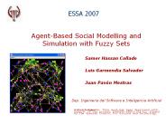 Agent-Based Social Modelling and Simulation with Fuzzy Sets