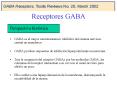 Receptores GABA PowerPoint PPT Presentation
