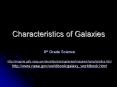 Characteristics of Galaxies PowerPoint PPT Presentation