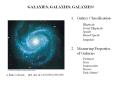 GALAXIES, GALAXIES, GALAXIES! PowerPoint PPT Presentation