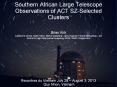 Southern African Large Telescope Observations of ACT SZ-Selected Clusters PowerPoint PPT Presentation