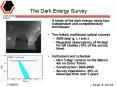 The Dark Energy Survey PowerPoint PPT Presentation