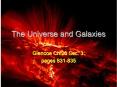 The Universe and Galaxies PowerPoint PPT Presentation