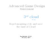 Advanced Game Design Project Concept