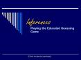 Inferences PowerPoint PPT Presentation