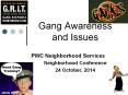 Gang%20Awareness%20and%20Issues PowerPoint PPT Presentation